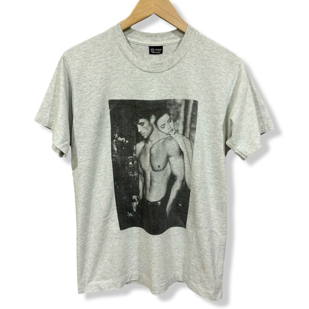 Vintage 90s Erotic Couple Photograph T-Shirt